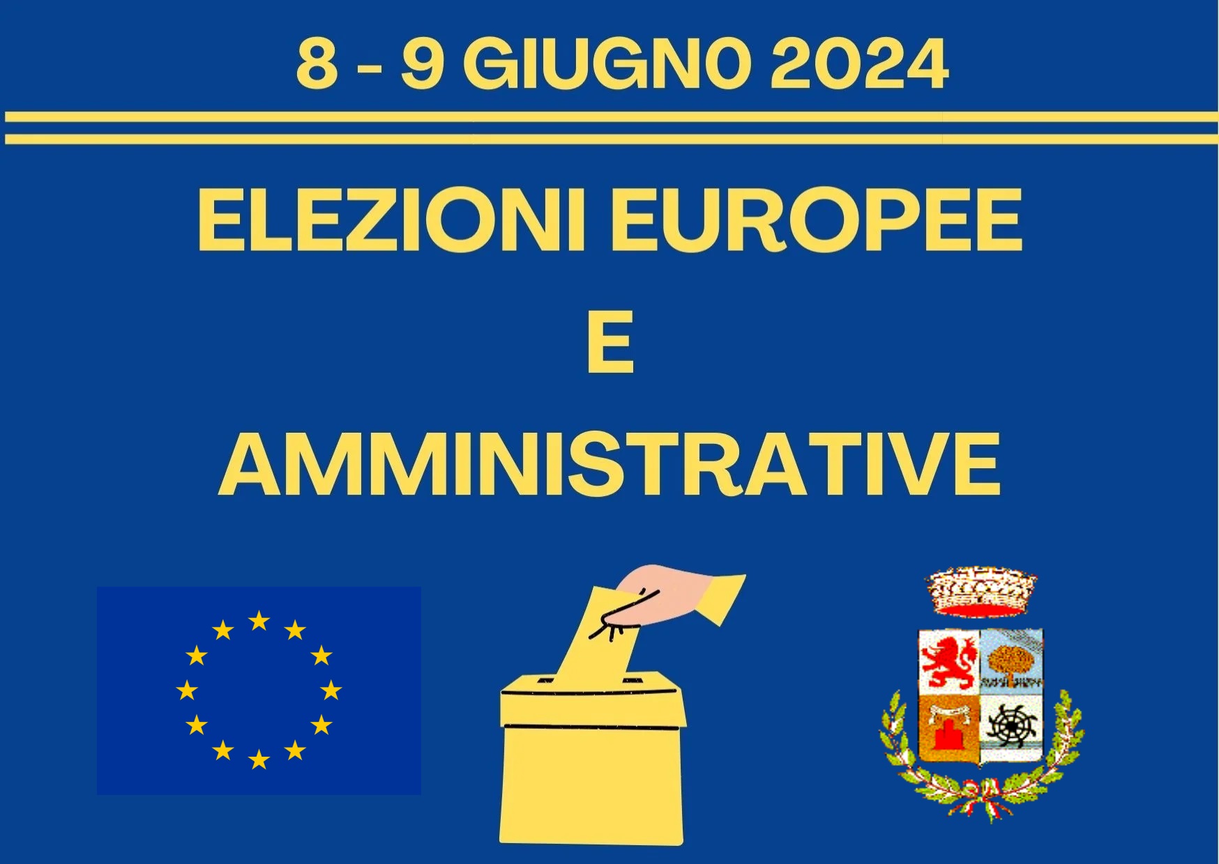 Manifesto liste candidati elezioni amministrative 2024